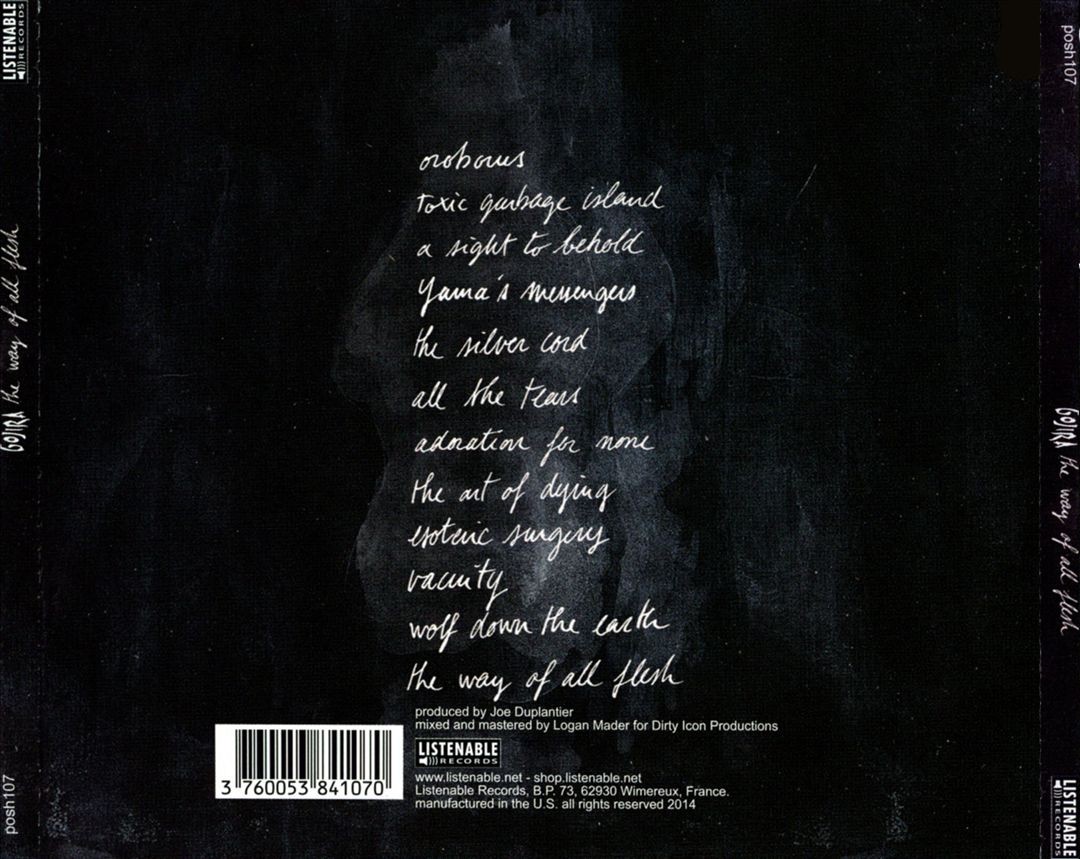 Gojira Way Of All Flesh New Cd