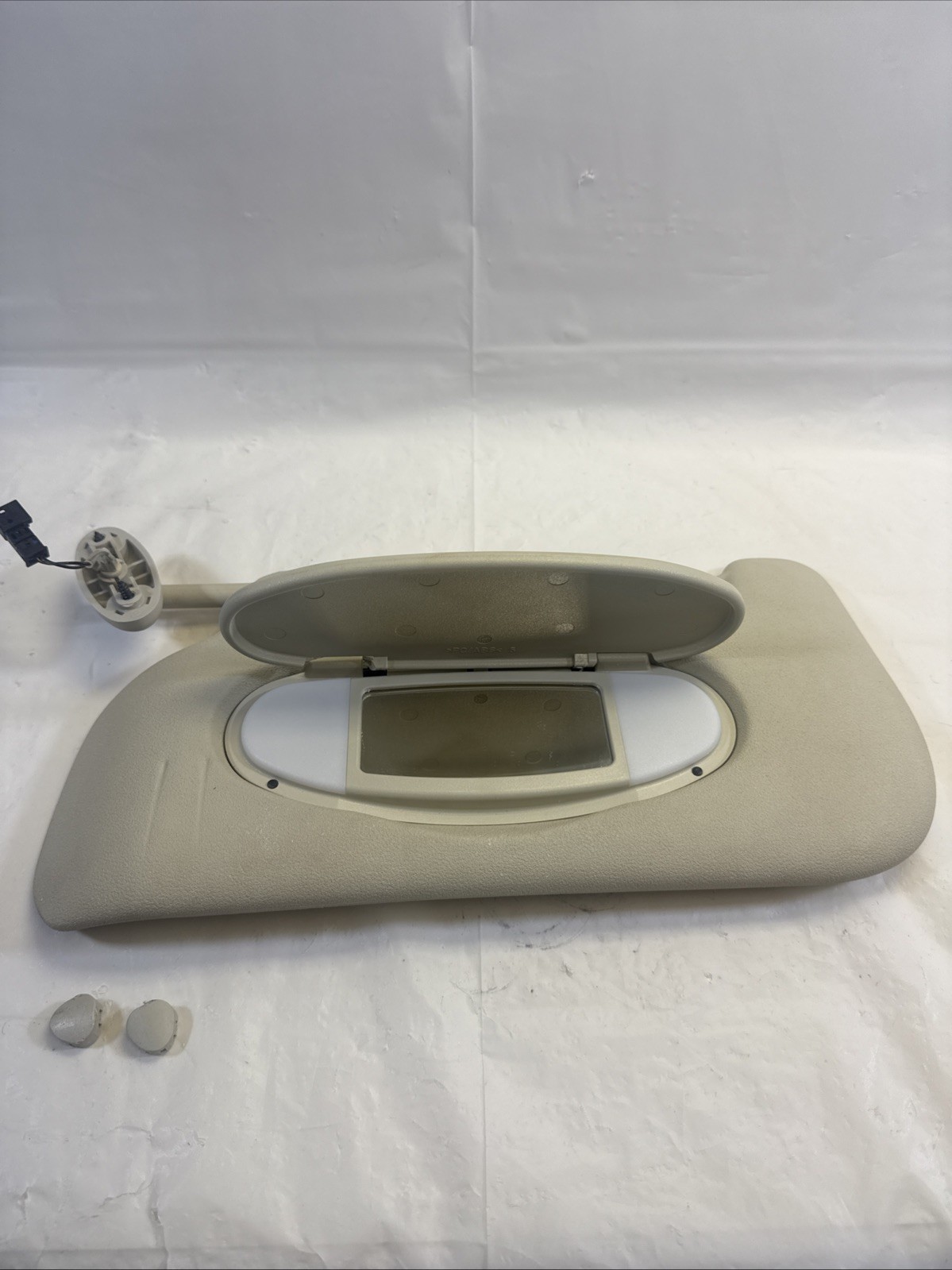 Mini Cooper Driver Sun Visor Beige LH 2007-2013 w/ Mirror OEM