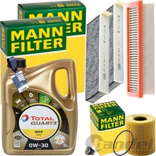 MANN INSPEKTIONSPAKET+5L TOTAL 0W-30 ÖL passend für OPEL VIVARO C ZAFIRA LIFE