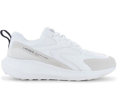 LACOSTE L003 EVO 124 - Herren Sneaker Low Schuhe Weiß 747SMA012121G Turnschuhe