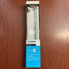 NEW SEALED Moen Preston DN8418BN 18" Towel Bar - BRUSHED NICKEL B48