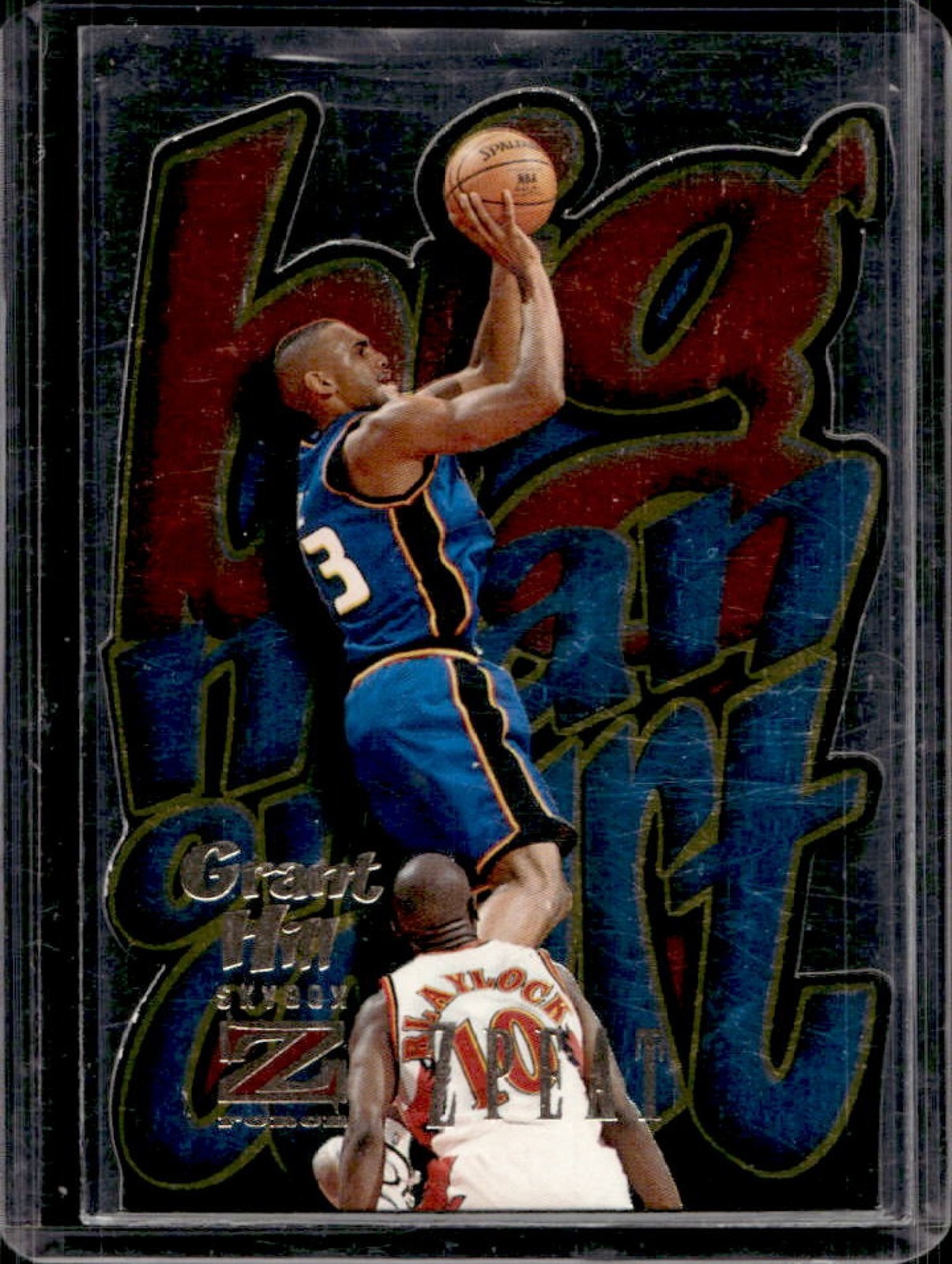 1996-97 Skybox Z-Force Grant Hill Big Man on Court #3 Pistons