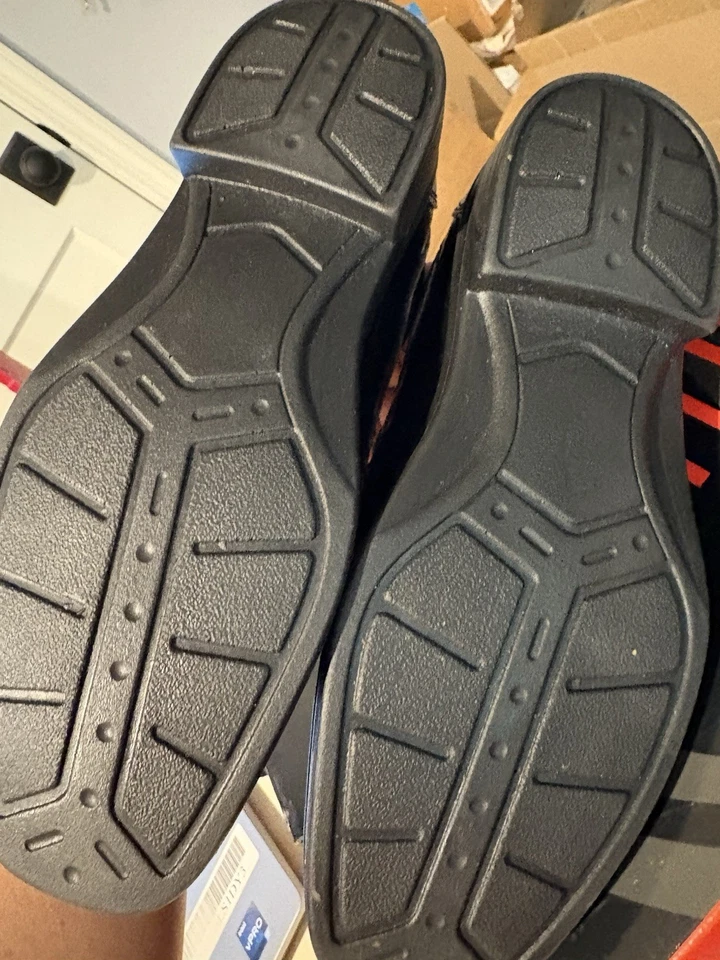 Ciervos Ciervos Niños Niños Zapatos de Vestir Mocasín Sin Cordones Negro Talla 2Y Foto 3 de 4