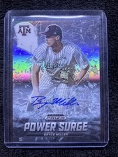 2021 Panini Prizm Draft Picks Bryce Miller Power Surge Prizm Rookie Auto 🔥⚾️