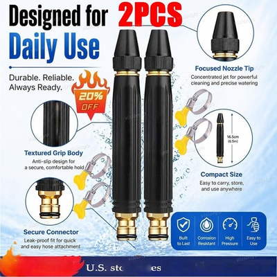 #ad High Pressure Car Wash Water Gun Spray Nozzle Portable Washer for Auto USA STOCK $17.09