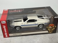 Autoworld 1970 Ford Shelby Mustang Gt 500 White Blue Stripe 118 Amm 1229 Autoworld 1970 Ford Shelby Mustang Gt 500 White Blue Stripe 118 Amm 1229