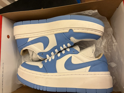 Nike Air Jordan Elevator Platform Weiß Blau US6 EU36