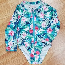 Tommy Bahama 24 months toddler baby swimsuit tropical summer beach designer girl