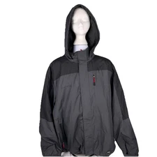 Swiss Tech Full Zip Softshell Jacket Gray/Black  3XL Mens Big & Tall EUC