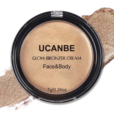 UCANBE Cream Bronzer for Face & Body, Natural Golden SunKissed Glow Highlight...