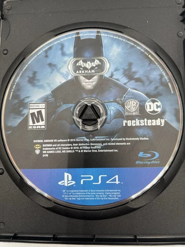 Batman Arkham VR PS4 PlayStation 4 VR Disc Only