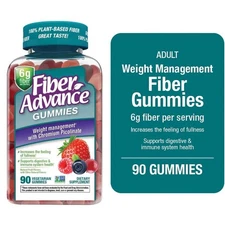 Fiber Advance Weight Management Gummies | 100% Plant Based Fiber for Digestiv...