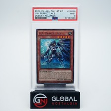 U.A Perfect Ace #EN088 Yu-Gi-Oh 1st Edition Duelist Alliance 2014 POP 1 PSA 9