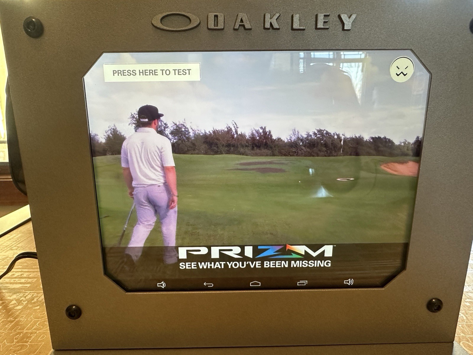 RARE Authentic Oakley PRIZM Digital Tower Tester Display Collector Item