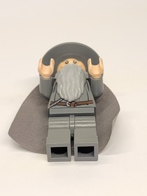 LEGO Lord of the Rings Gandalf the Grey Minifigure with Weapon lor001