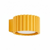 Wandleuchte Wohnzimmer Aluminium Gelb GX53 BüRo B:10 Cm Wandlampe Schlafzimmer