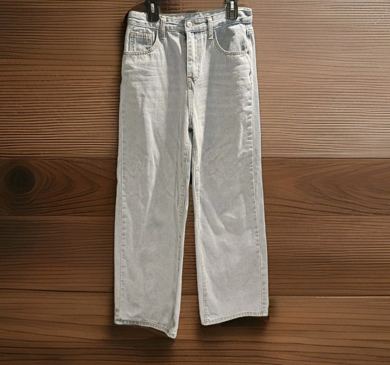 Shein Wide Leg Jeans Light Wash