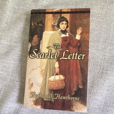 Nathaniel Hawthorne The Scarlet Letter PB Bantam Dell Bantam Classic Fiction