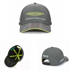 F1 Aston Martin Boss Men's Adult Racing Sport Baseball cap Adjustable