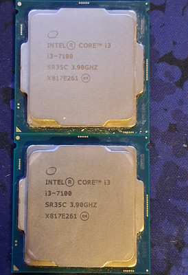 This is a lot of 2 Intel core i3-7100 CPU's