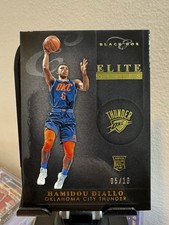 2018-19 Panini Chronicles Elite Black Box Gold 05/10 Hamidou Diallo #320