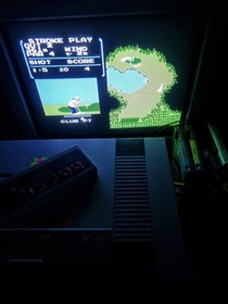 GOLF PAL B EEC SPIELT IN ENGLISCH NINTENDO NES SPIEL KOMPLETT V GUTER ZUSTAND 2 HANDB&Uuml;CHER
