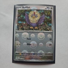 Rufflet - 077/086 - Pokeball Holo - Black Bolt - Pokemon Card - NM/M