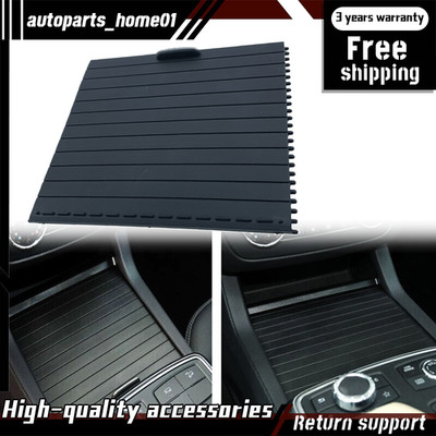 Black NEW Console Cup Holder Tray Roller Blind Cover Fits Benz W166 ML300 ML350