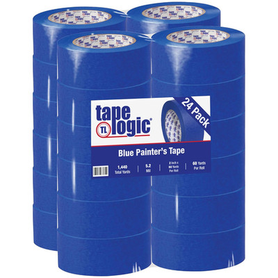 2 Inch X 60 Yards, Multi-Surface Blue Painter'S Tape, Pack of 24 Rolls, Easy Rem