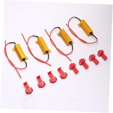 4pcs Load Resistor 50W 6RJ 6ohm LED Decoder FIX Hyper Flash Turn Signal