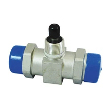 BLANCETT B111-115 Flowmeter,Turbine,180 GPM,1-1/2 In MNPT 6NZT7