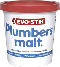 Evo-Stik Plumber's Mait Non-Setting Putty For Sanitary Joints 750g Waterproof
