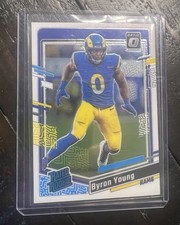 2023 Panini Donruss Optic - Rated Rookie Byron Young #266 (RC)