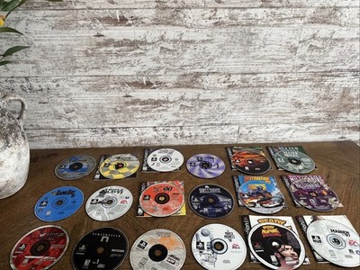 18 PCS Sony PlayStation PS1 Assorted Video Game Lot Loose No Case.. Great Asst.