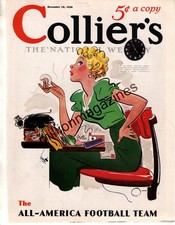 1936 Colliers  December 19 - All-America Football Team; Gypsy Rose Lee
