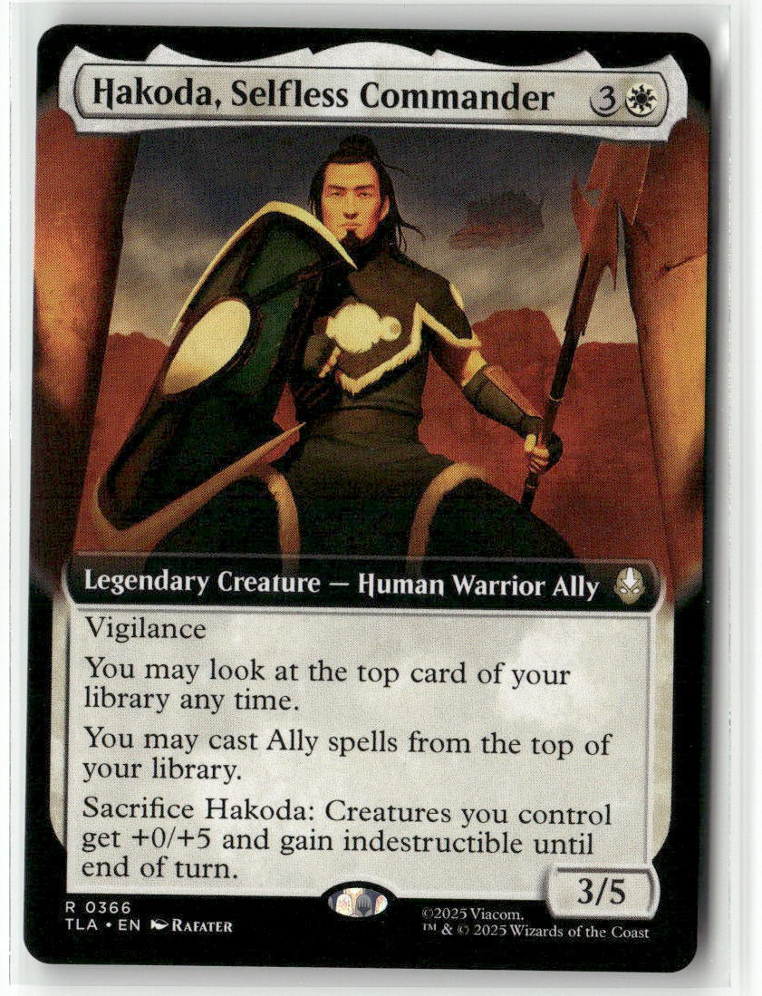 mtg avatar no commander decks Magic: The Gathering | Avatar: The Last Airbender Commander's Bundle Creatures you control get +0/+5 and gain indestructible until end of turn. avatar (Commander deck)