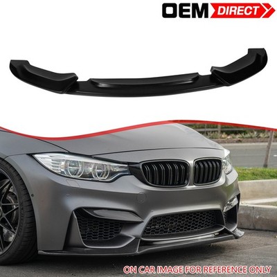 Fits 15-20 BMW F80 M3 F82 F83 M4 VRS Style Front Bumper Lip Spoiler PU Splitter
