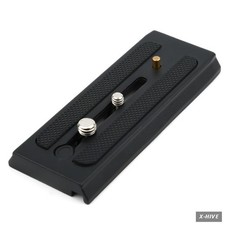 Lasuroa Quick Release Plate for Tripod with 1/4" 3/8" Screws