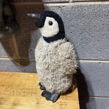 Sea World Penguin Plush Stuffed Animal Toy 10  Vintage 1987