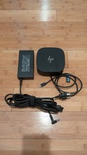 HP USB-C G5 Dock With Charger Universal Docking Station w/ 120W AC Adapter