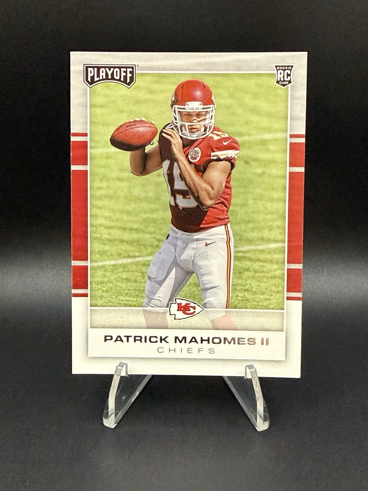 2017 Panini Playoff Patrick Mahomes II Rookie RC #204 Chiefs