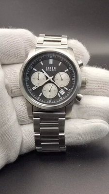 Excellent condition TAKEO KIKUCHI Chronograph Men's Quartz Watch