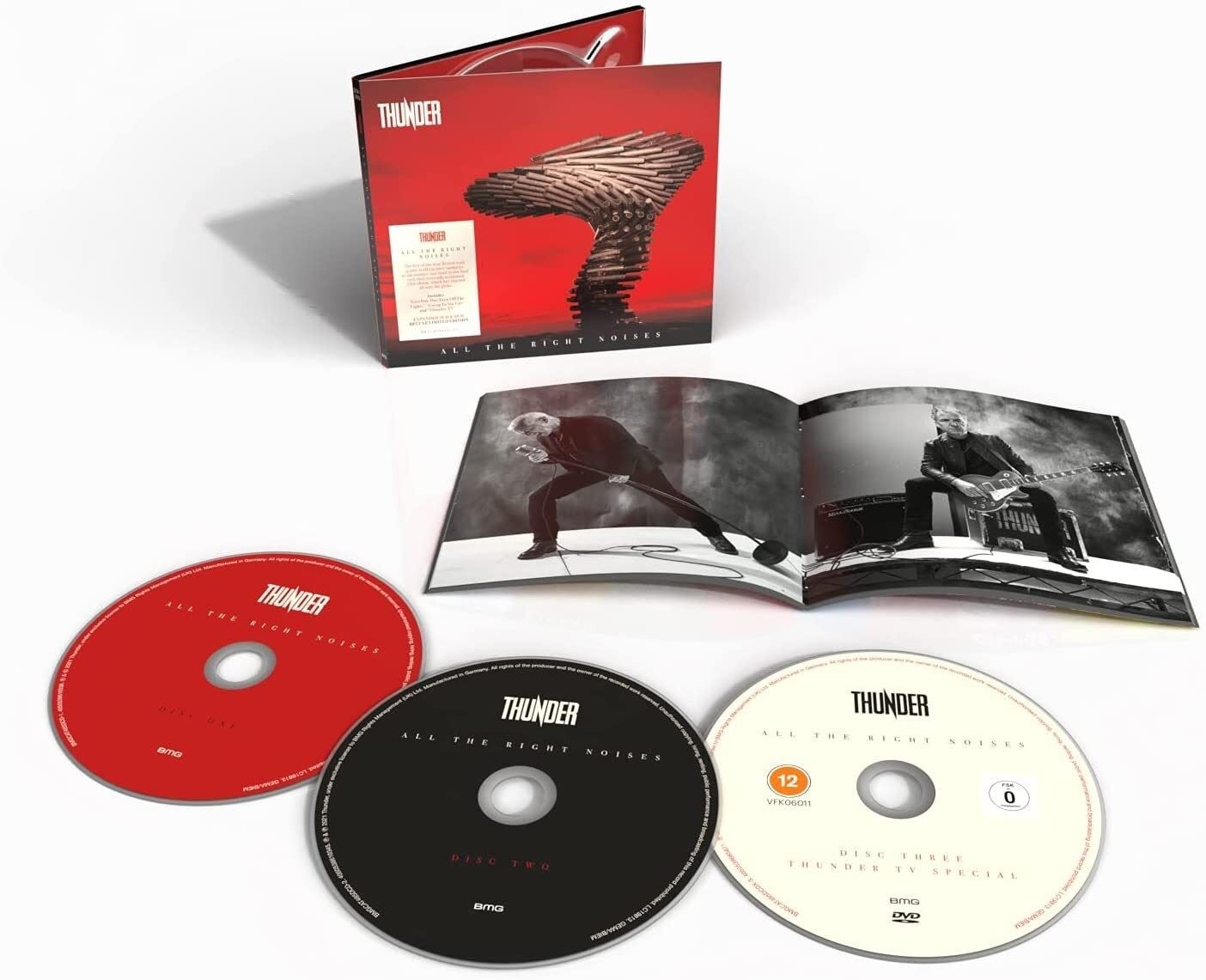 Thunder - All the Right Noises (BMG) 2CD/DVD Album