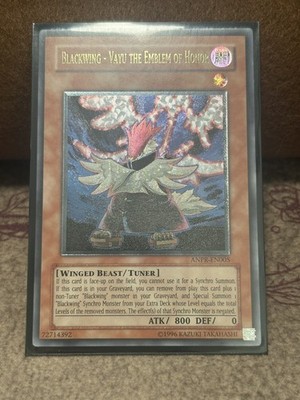 Blackwing - Vayu the Emblem of Honor ANPR-EN005 Ultimate Rare NM / EURO Print