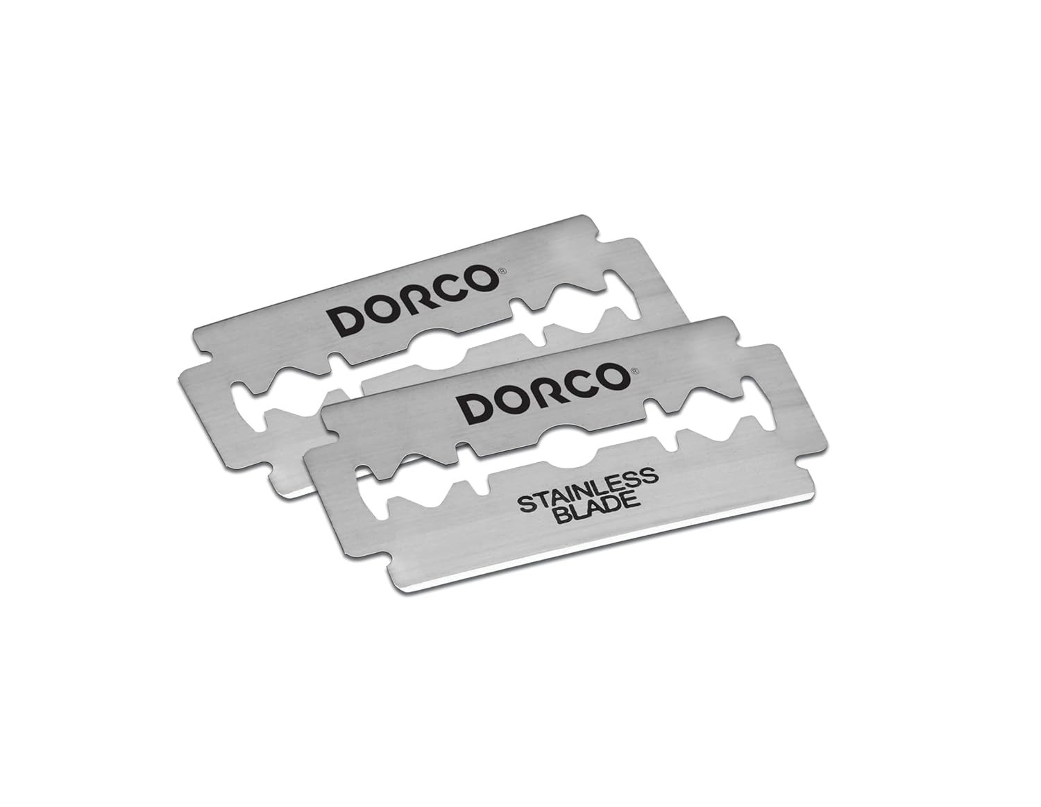 Dorco Razor Blades - 100 Stainless Double Edge Blades ST300 Barber Supplies