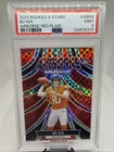 2024 Panini Rookies & Stars - Airborne Bo Nix #A-BNX Red Plaid (RC)