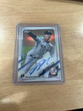 Nick Nelson 2021 Topps Chrome RC Refractor Auto /499 RA-NNE