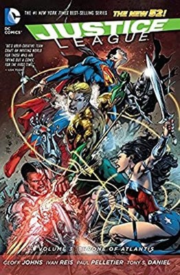 Justice League Vol. 3 Throne of Atlantis the New 52 Paperback Geo
