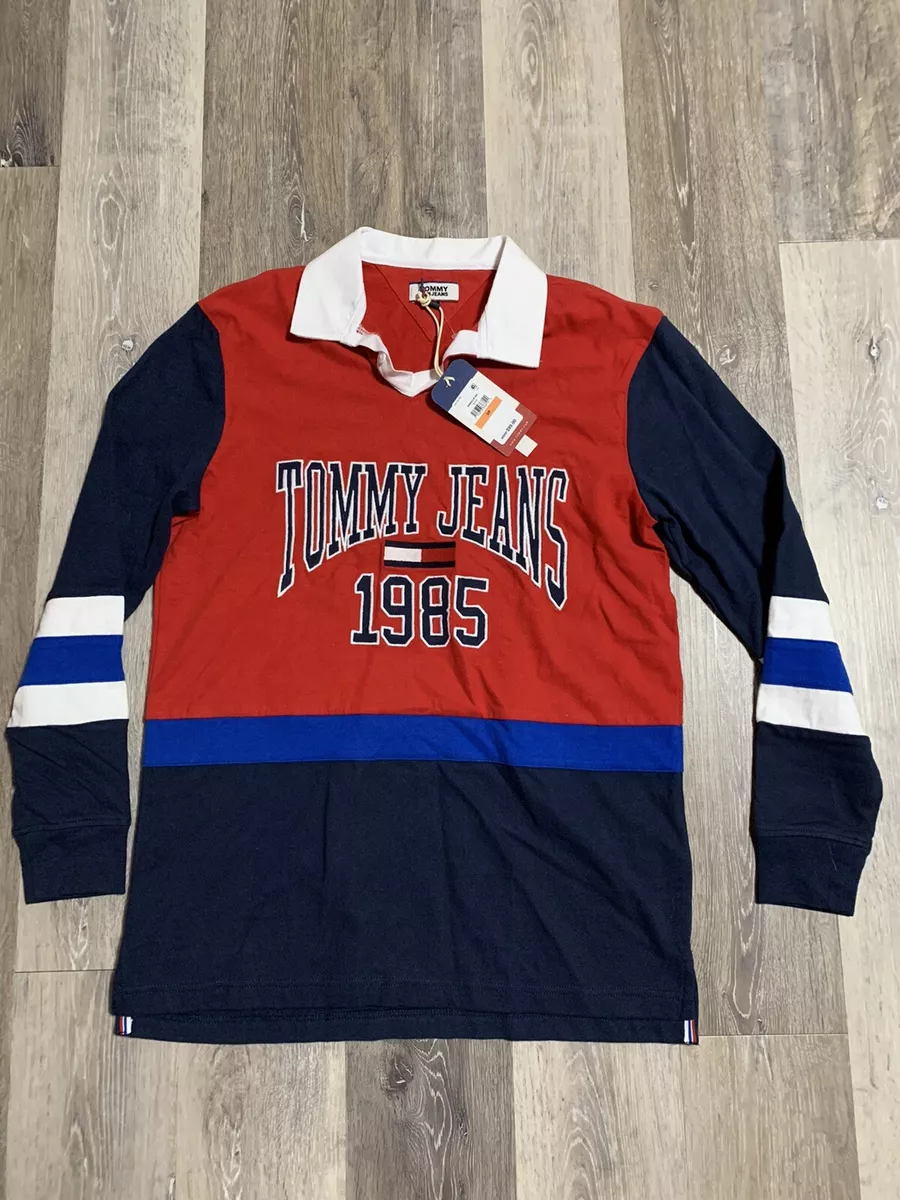 Tommy jeans sales 90s rugby shirt