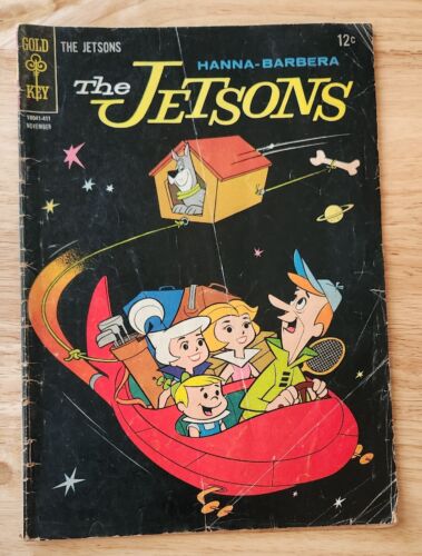 Złote komiksy na klucze vintage The Jetsons #12 listopada 1964 Hanna-Barbera - Zdjęcie 1 z 11